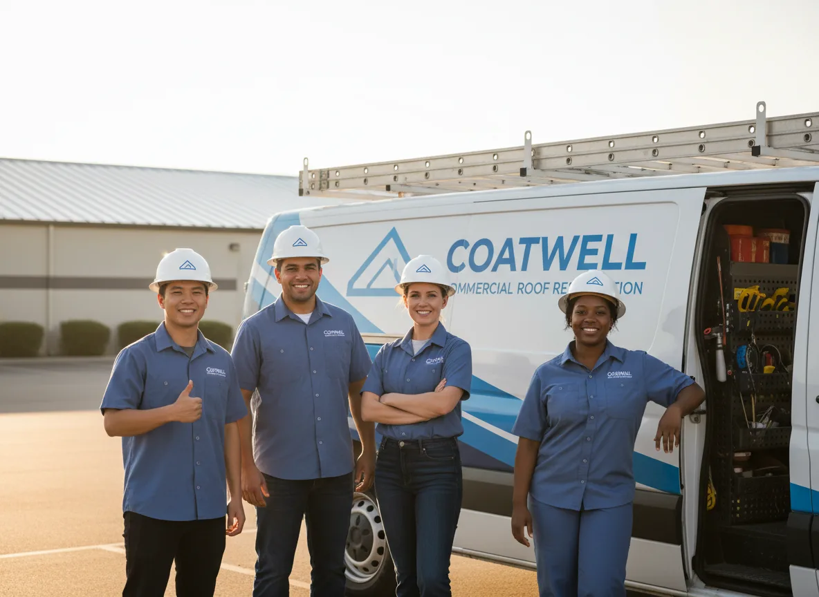 Commercial roof coating company in Columbia Station, OH